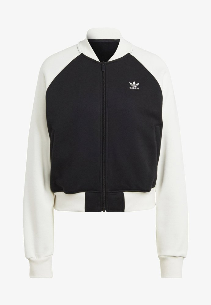 Dvoubarevný bomber, Adidas Originals, 2 299 Kč.
