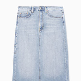 Midi sukně z denimu, COS, 2199 Kč.