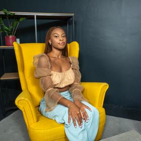 Mariam ve studiu eXtra.cz. Celý rozhovor si můžete přehrát ve videu v článku. 