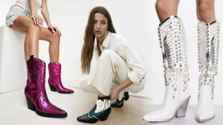 Kovbojské boty pro podzim 2023: Dost bylo jen kožených, letos pofrčí zdobené kamínky, třásněmi i v neotřelých barvách
