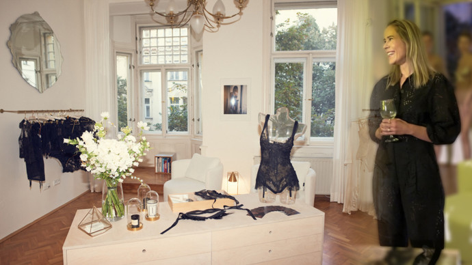 Nový ateliér návrhářky Terezy VU v pražské Pařížské ulici č. 11.