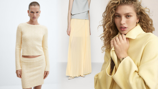 Vanilková, banánová nebo máslová? Nový trendy odstín má hned několik výstižných názvů a pomalu si podmaňuje podzimní módu