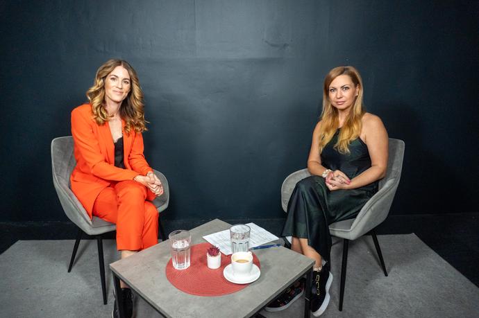 Lucie Křížková byla hostem Báry Hlaváčkové v pořadu Ženská tabu.