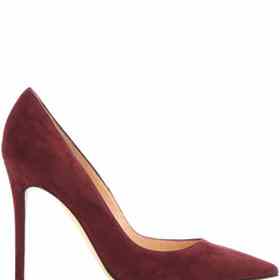 Na nohou měla princezna lodičky Gianvito Rossi, model Gianvito 105, v královské vínové barvě. Stojí přibližně 650 liber (cca 18 500 Kč).