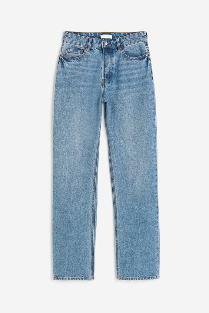 Džíny rovného střihu, H&M, 949 Kč.