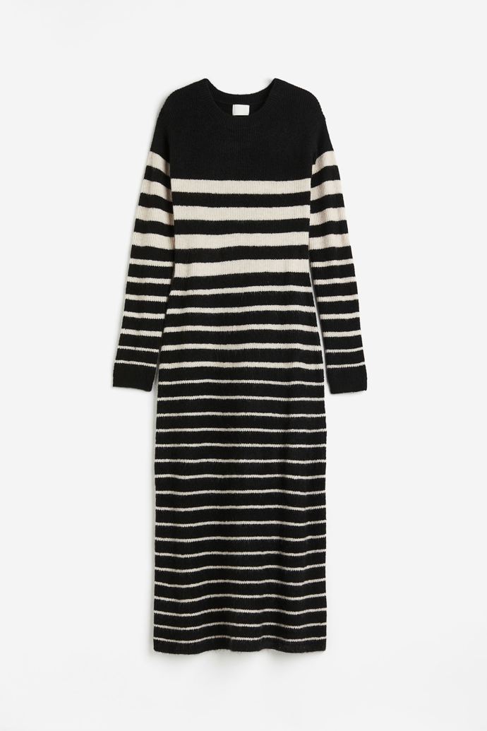 Maxi šaty s dlouhými rukávy, H&M, 949 Kč.