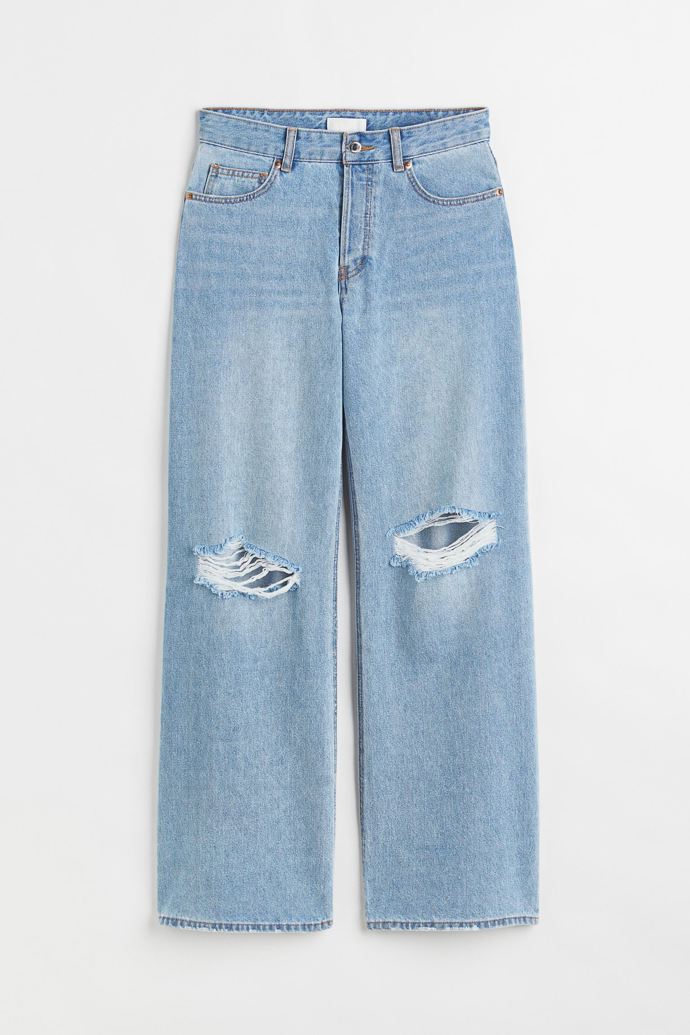 Široké džíny, H&M, 899 Kč.