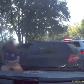 Zásah proti ujíždějícímu řidiči