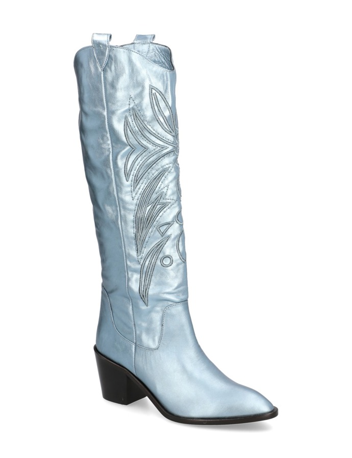 Vysoké pastelové kovbojské boty, Kate Gray, Humanic, 4 999 Kč.