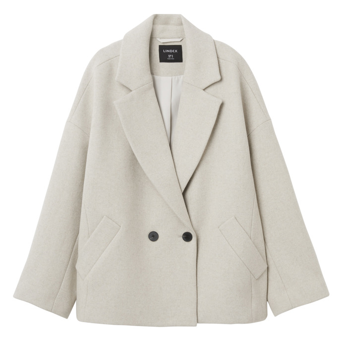 Krátký kabát, Lindex, 2 499 Kč.