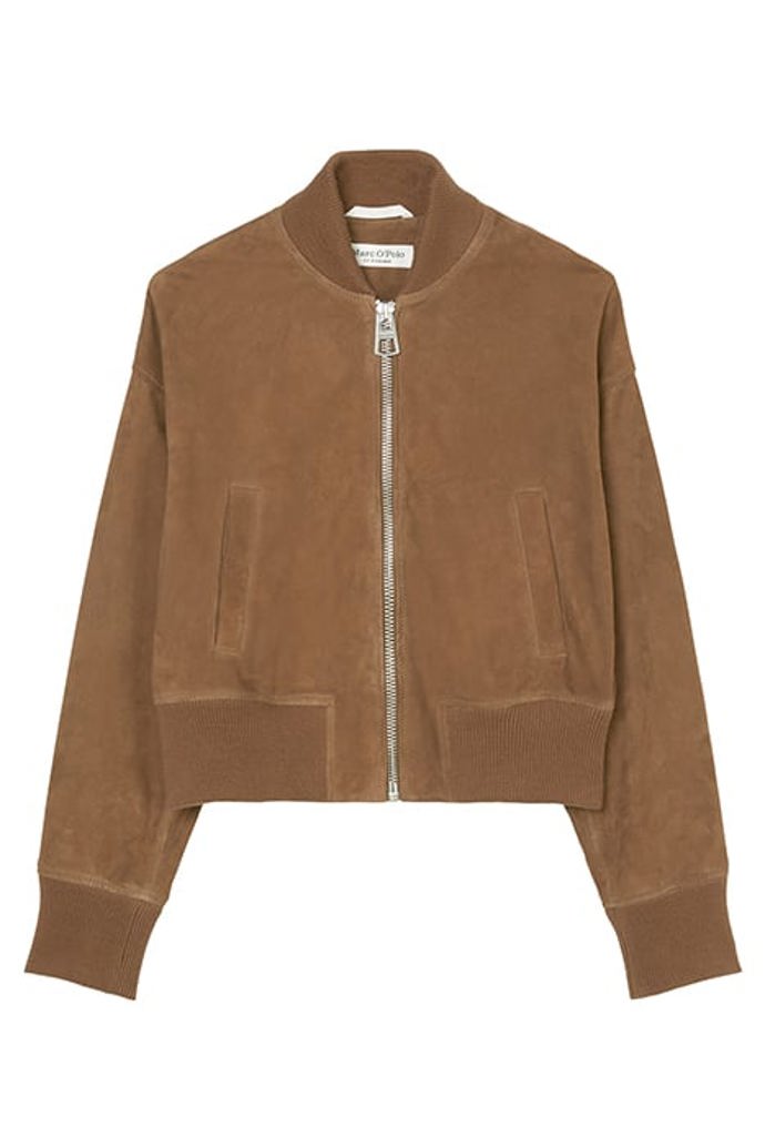 Bomber z broušené kůže, Marc 'O Polo, 5 499 Kč.