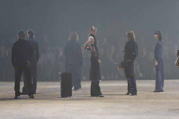 Přehlídka Jakuba Polanky měla charakter působivé performance. 