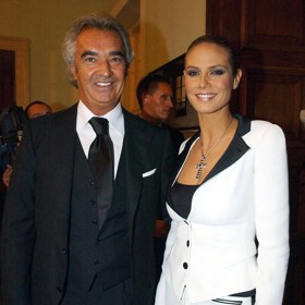 Flavio Briatore a Heidi Klum spolu randili v roce 2003.