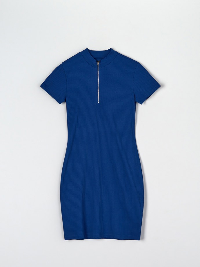 Bodycon šaty se zipem, Sinsay, 179 Kč.