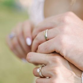 Svatební prsteny. 