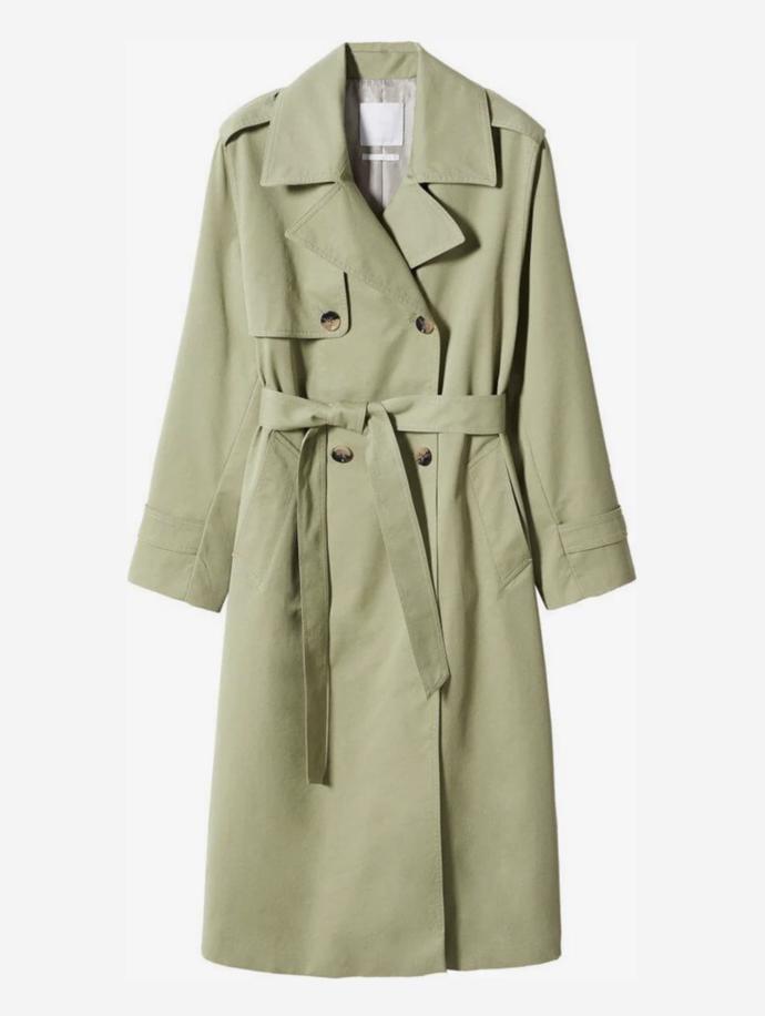 Ve světlé khaki barvě, Mango, 2 599 Kč.