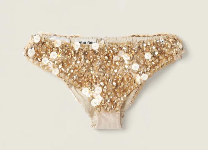 Kalhotky z této kolekce pořídíte za astronomických 3 900 euro.