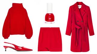 Červená je trendy barvou podzimu 2023: Začněte lakem na nehty za 99 Kč a pokračujte kabelkou nebo čepicí za 240 Kč