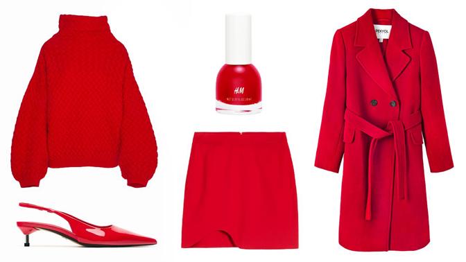 Červená je trendy barvou podzimu 2023: Začněte lakem na nehty za 99 Kč a pokračujte kabelkou nebo čepicí za 240 Kč