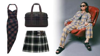 Staronový módní hit: Oblíbený skotský vzor okupuje podzimní trendy. Kalhoty, kabáty, kabelka i šaty od 649 Kč