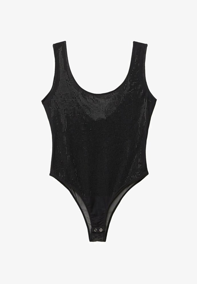 Body s lesklou úpravou, Stradivarius, 499 Kč.