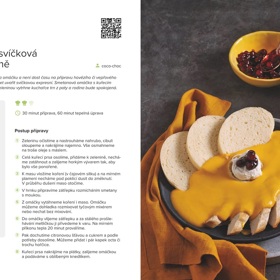 Součástí kuchařky Náš rok v kuchyni je také expresní recept na svíčkovou.
