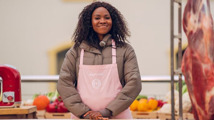 Joy Rank zaujala porotu MasterChefa tím, že vařila tradiční africké jídlo.