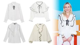 Blůza s volánky nejen podle Mariany Prachařové: Na podzim se nosí se zvonovými kalhotami i jako oživení strohého kostýmu