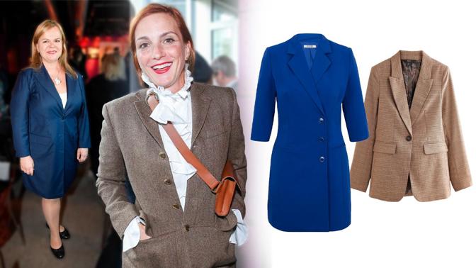Trendy v saku: Sabina Remundová a Míša Maurerová oblékly modely, které budou slušet ženám s velikostí XS i XL