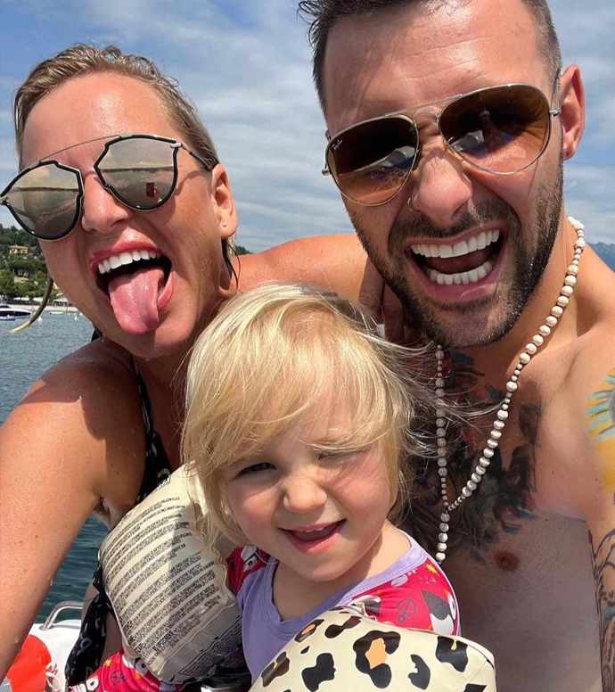 Martina si přeje, aby dcerku žádná tradice zbytečně neděsila. 