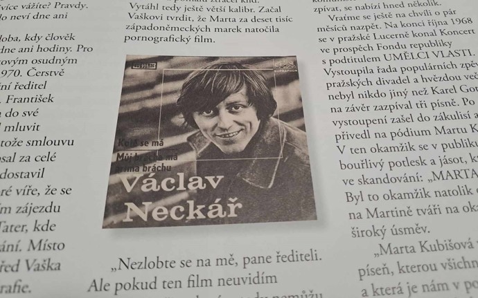 Václav Neckář slaví 23. října své 80. narozeniny. 