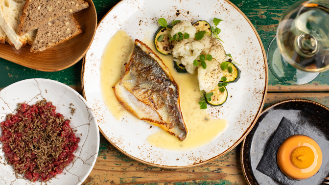 menu v resturaci La Bottega Bistroteka