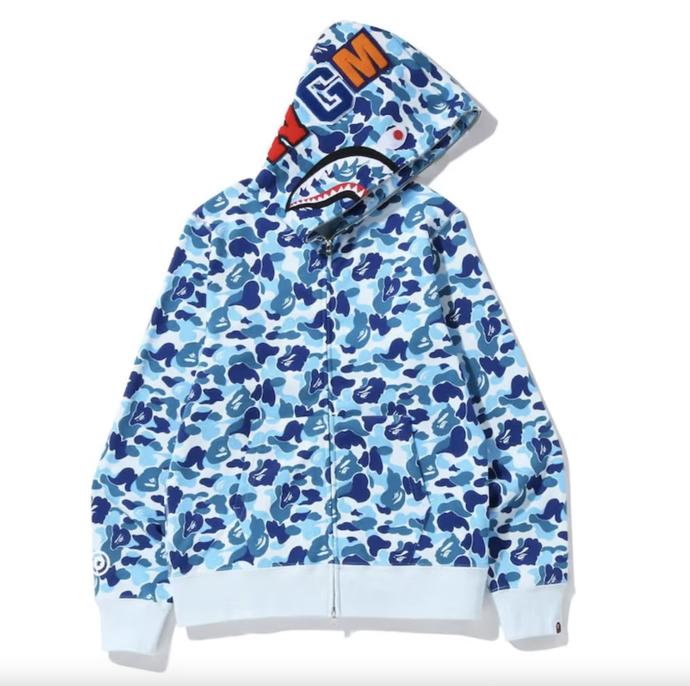 Mikina Full Zip Shark, Bape, 12 900 Kč