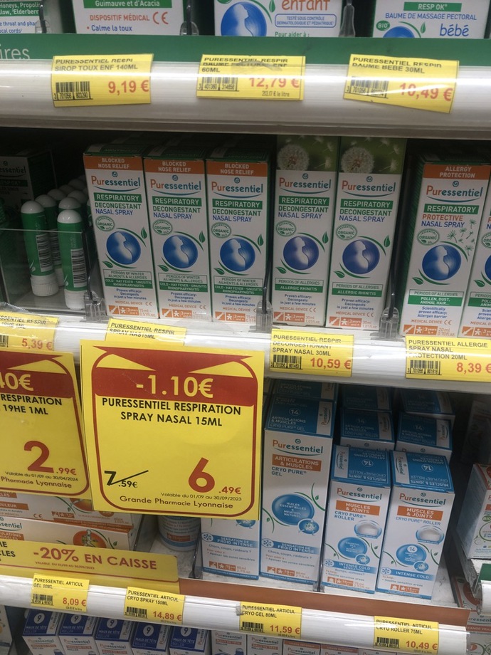 Výrobky značky Puressentiel jsou navrženy lékařskými odborníky, obsahují 100% čisté a organické esenciální oleje a rostlinné produkty. 