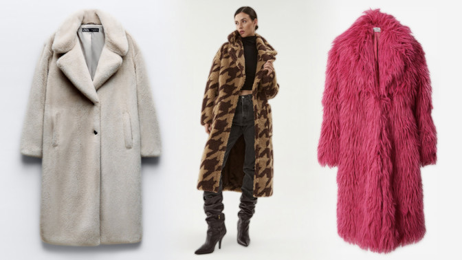 18 trendy huňatých kabátků od 999 korun: Výborně hřejí a udávají aktuální styl