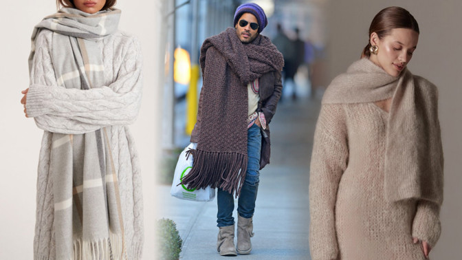 Lenny Kravitz a jeho šály