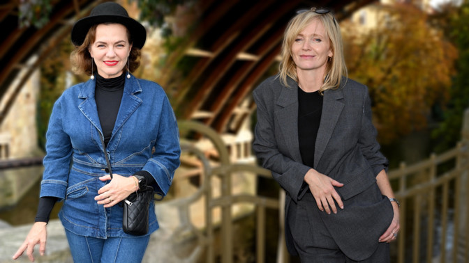 Geislerová a Jandová v ultramódních outfitech: Jejich džínový a oversize styl můžete napodobit i vy