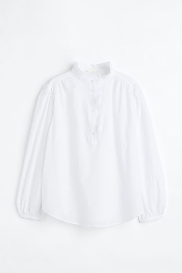 Košile se stojáčkem, H&M, 599 Kč