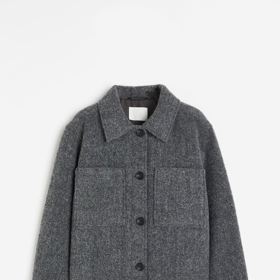 Krátká košilová bunda, H&M, 1 329 Kč