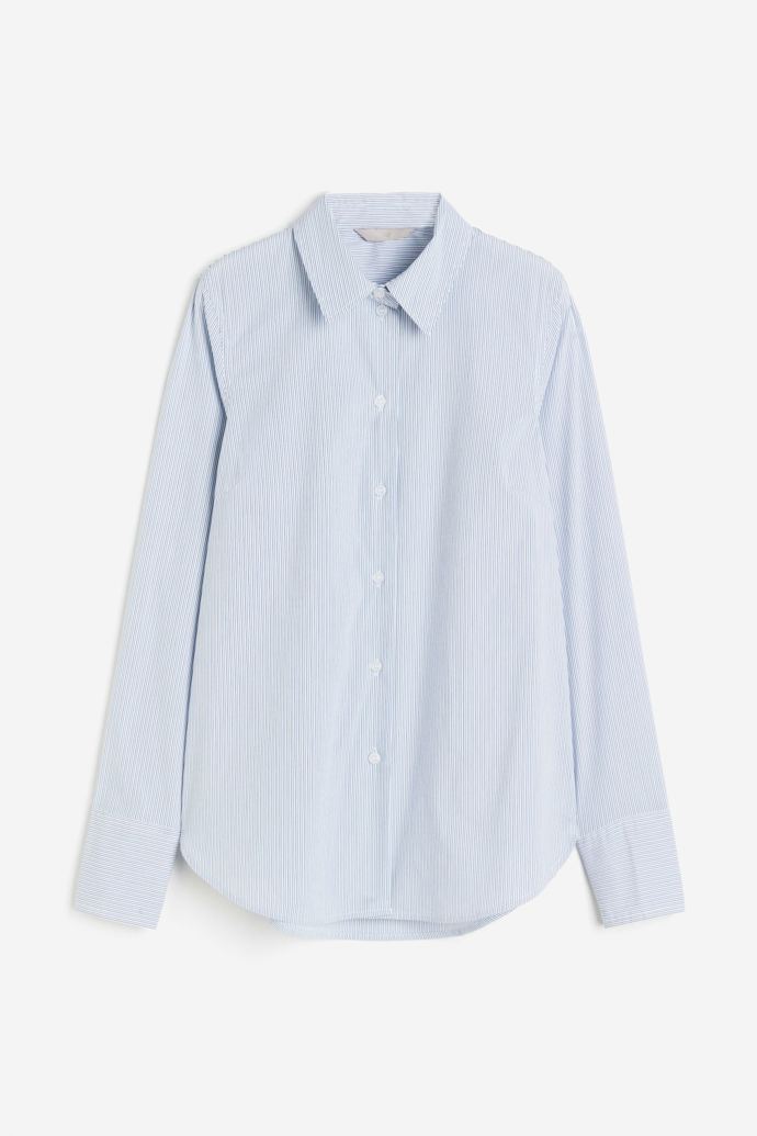 Bavlněná oversize košile, H&M, 479 Kč