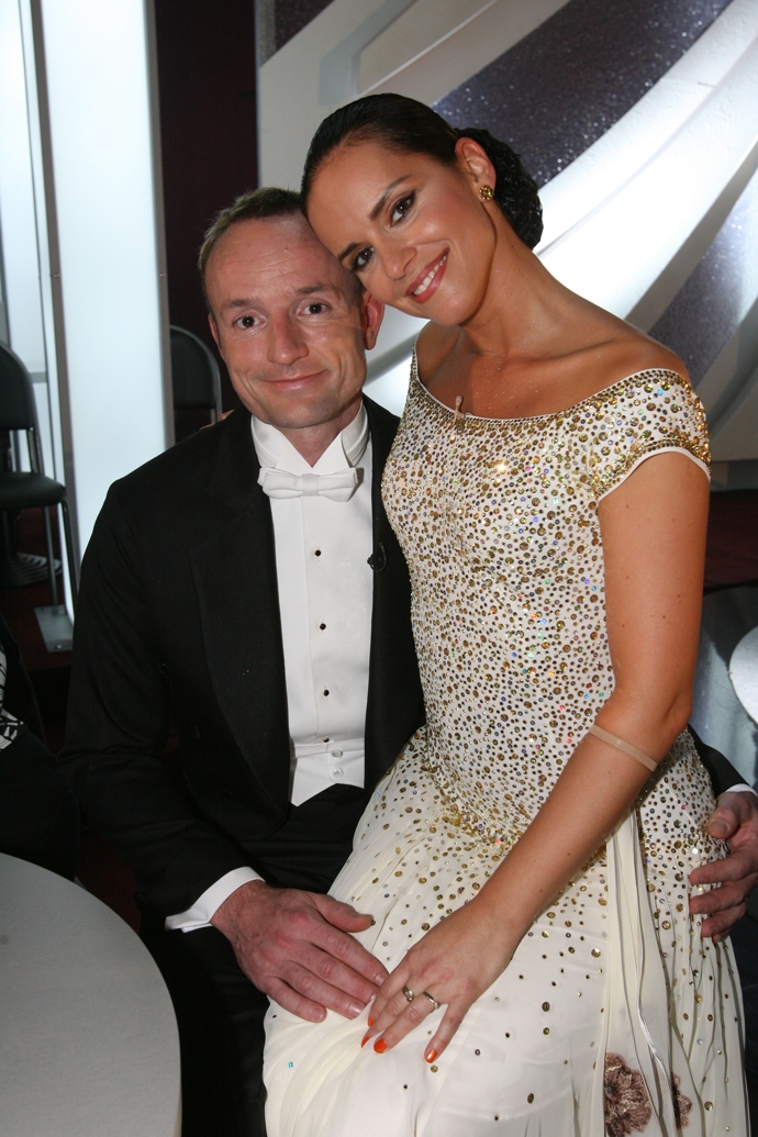 StarDance 2006, atlet Tomáš Dvořák a tanečnice Kamila Tománková. 