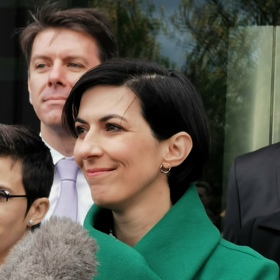 Markéta Pekarová Adamová záhy otočila.