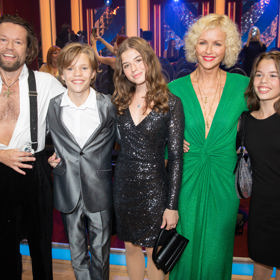 Richarda Krajča přišla na StarDance podpořit celá rodina.