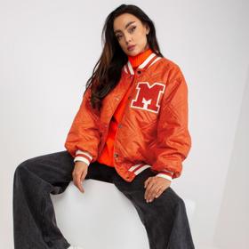 Prošívaná bunda bomber s nášivkami. Mladá móda, 1 139 Kč