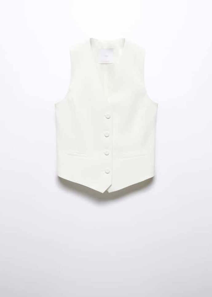 Obleková vesta, Mango, 999 Kč, v nabídce do vel. XXL.