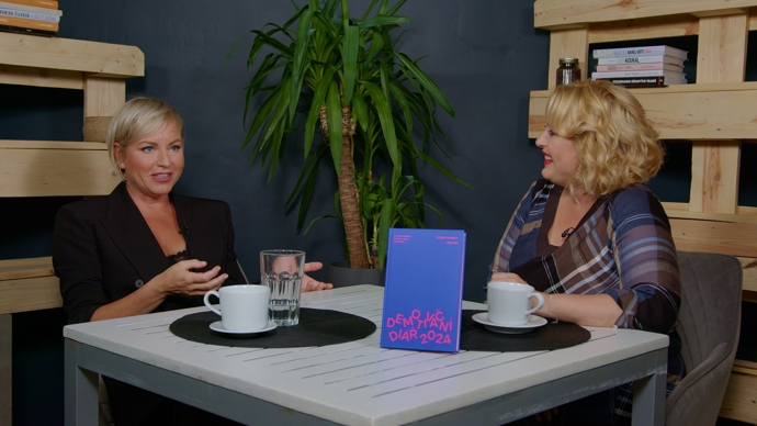 Zpěvačka Martina Pártlová navštívila talk show Milušky Bittnerové Na kafeečko.