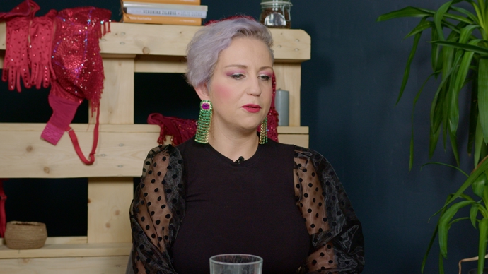 Katarzyna Byrtek alias Zorya Blue navštívila talk show Na kafeečko.