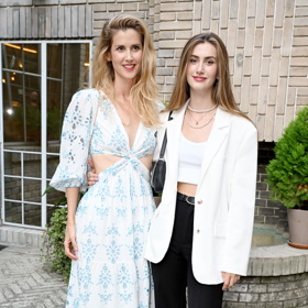 Justýna se svou maminkou. 