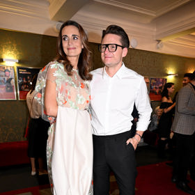 Ondřej Brzobohatý, který pro muzikál komponoval hudbu, byl ten večer na svoji ženu neskutečně pyšný.