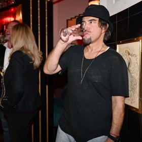 Sagvan si nemohl křest nechat ujít. 